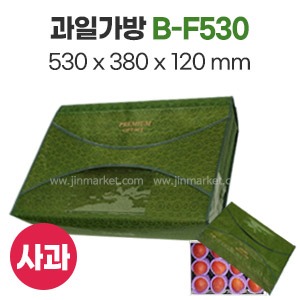 엠보과일가방 (그린)B-F530 - 과일박스용　